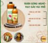 Cốt gừng nghệ hạt gấc hạ thổ