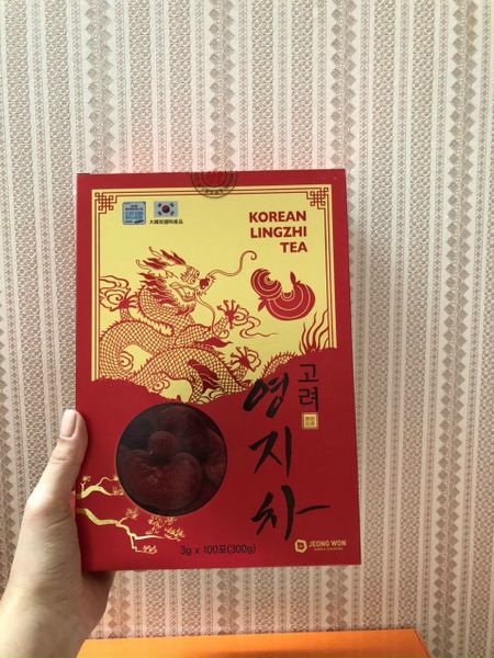 Trà linh chi nhập khẩu chính hãng Hàn Quốc