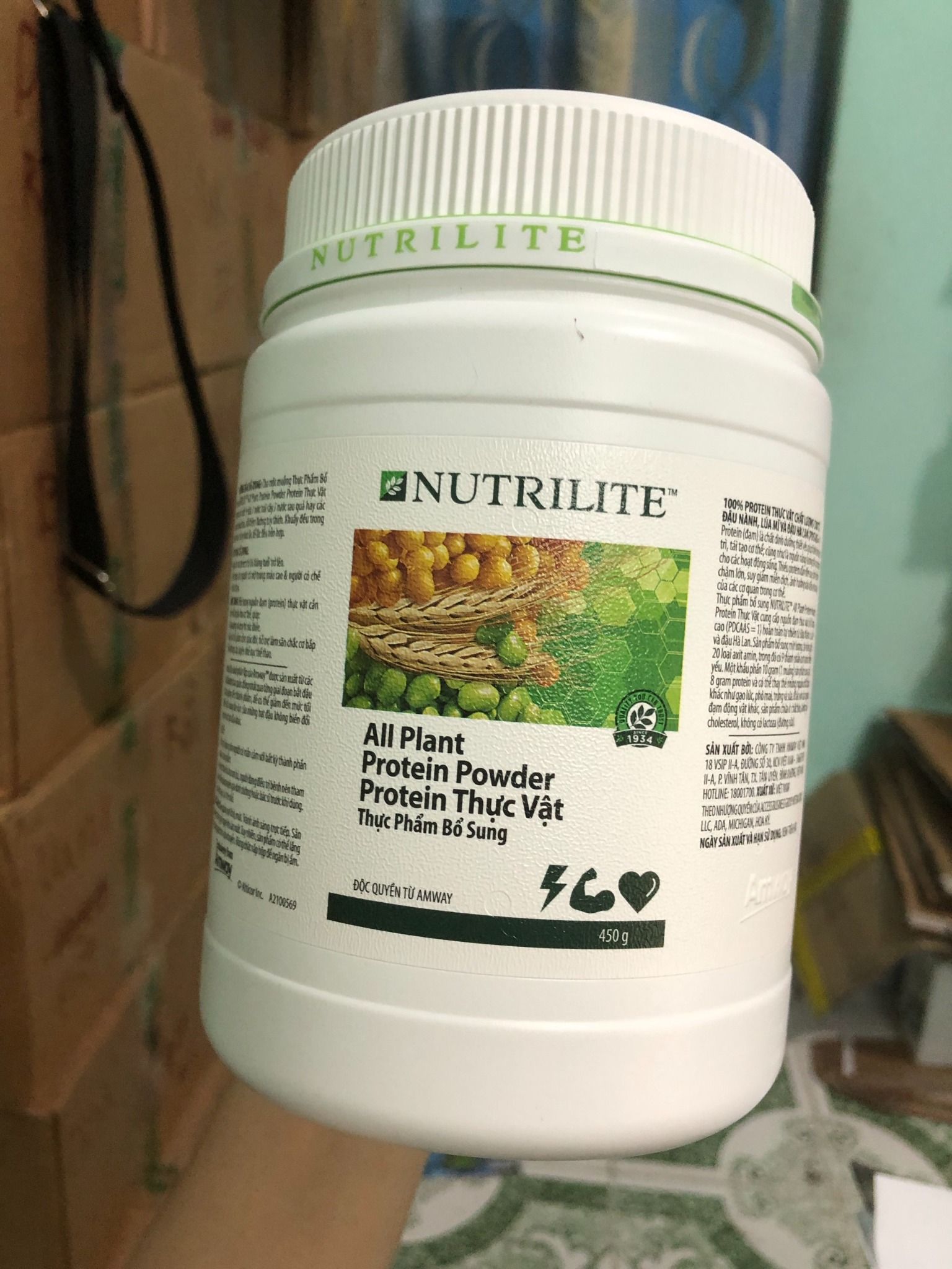 NPP 814K TPBS Nutrilite™ All Plant Protein Powder Amway Thảo Dược 2B