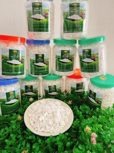 Bột sắn dây nếp nguyên chất