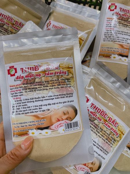 Bột đắp mặt nạ bột tắm toàn thân đông y Dưỡng Sinh Đường