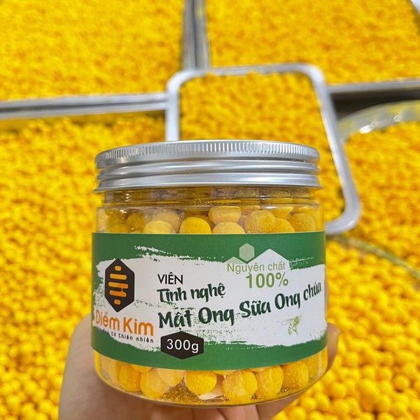 Viên tinh nghệ nếp đỏ sữa ong chúa thủ công loại 1