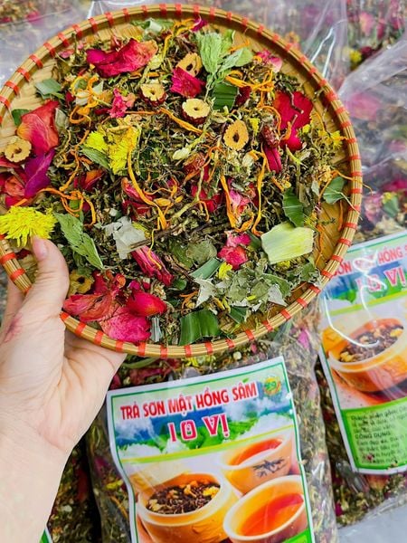 1kg Trà sơn mật hồng sâm