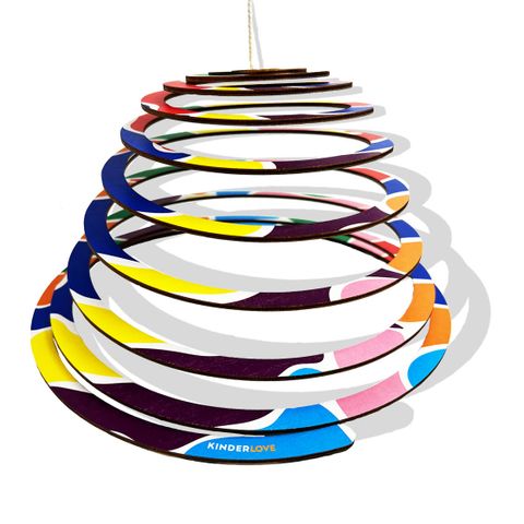  Treo Nôi Xoắn Ốc Hai Mặt - Đồ Chơi Cho Trẻ Sơ Sinh