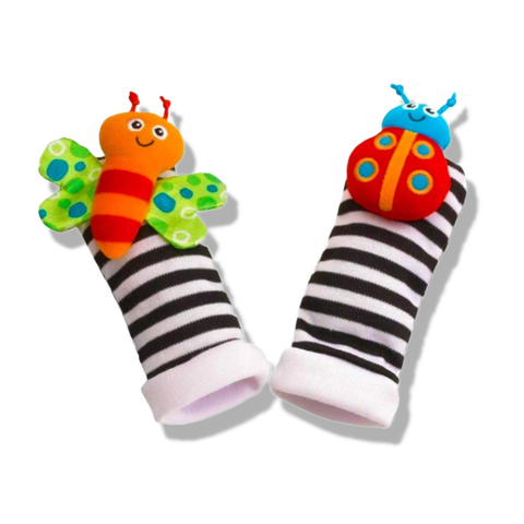  Tất Chân Sắc Màu - Đồ Chơi Cho Trẻ Sơ Sinh