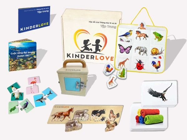 Bộ đồ chơi Montessori của Kinderlove