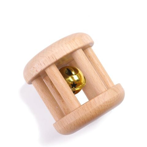  Chuông Gỗ Lăn Tròn - Đồ Chơi Giáo Dục