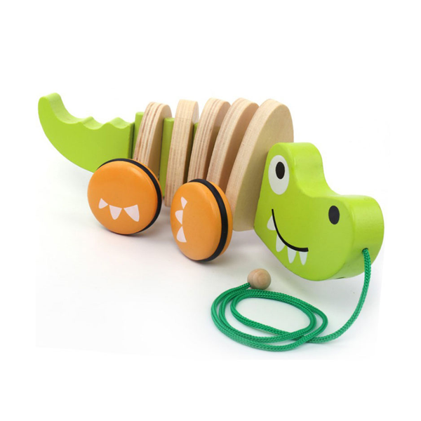 Xe Kéo Cá Sấu Ngúng Nguẩy - Đồ Chơi Thông Minh
