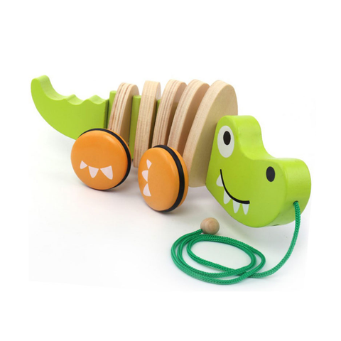  Xe Kéo Cá Sấu Ngúng Nguẩy - Đồ Chơi Thông Minh