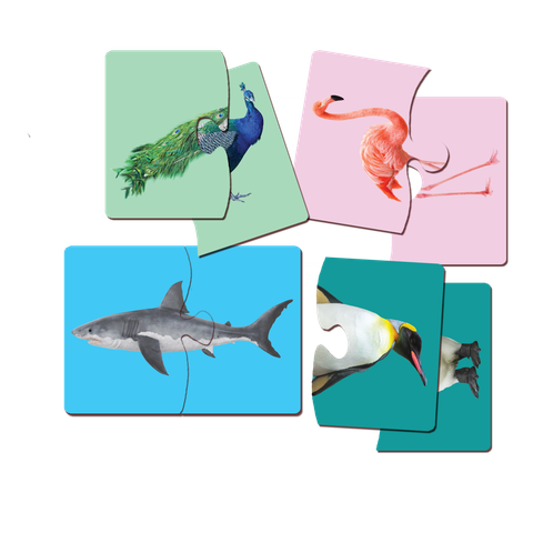  Ghép Hình Hai Miếng - Đồ Chơi Giáo Dục