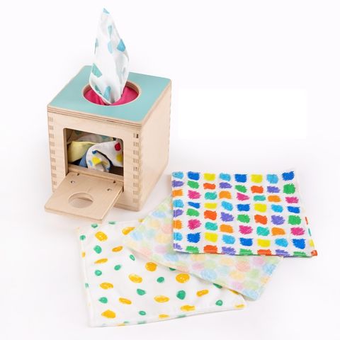 Hộp Rút Khăn Kỳ Diệu - Đồ Chơi Giáo Dục