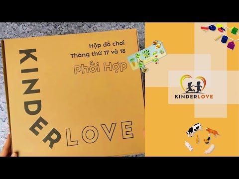  Hộp Đồ Chơi Phối Hợp - Đồ Chơi Montessori Cho Bé 16-17 Tháng Tuổi