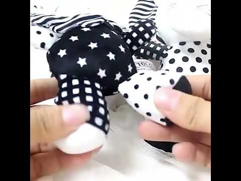  Thú Treo Nôi Đen Trắng - Đồ Chơi Cho Trẻ Sơ Sinh