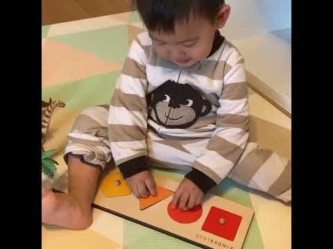  Ghép Hình Hình Học - Đồ Chơi Cho Bé 1 Tuổi