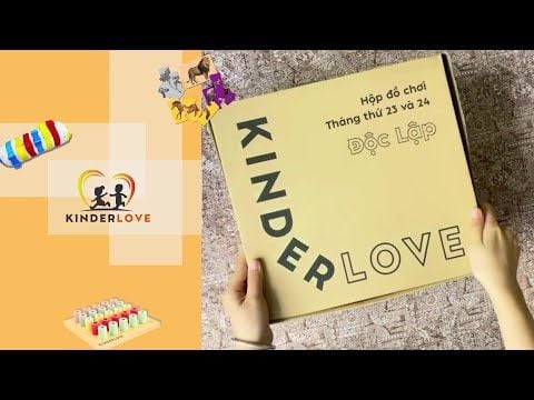  Hộp Đồ Chơi Độc Lập - Đồ Chơi Trí Tuệ Cho bé 22-23 Tháng Tuổi