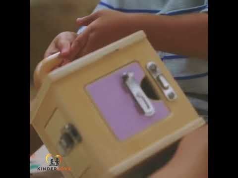  Hộp Khóa Gỗ - Đồ Chơi Montessori
