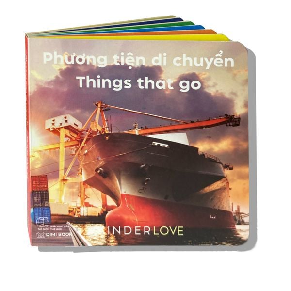 Phương tiện di chuyển - Sách Song Ngữ Anh Việt của Kinderlove