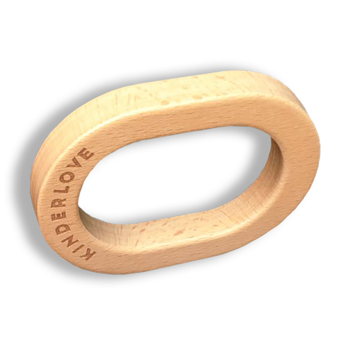  Vòng Gỗ Cầm Nắm - Đồ Chơi Cho Trẻ Sơ Sinh