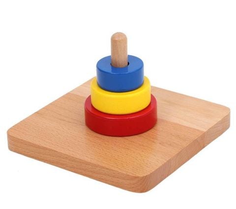  Xếp Vòng Theo Kích Cỡ - Giáo Cụ Montessori