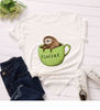 Áo Thun HappyTee - Mẫu Áo Thun SLOFFEE Chất Cotton 100% Cao Cấp