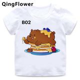 Áo Thun Nữ HappyTee -Những Mẫu Áo Thun Sắc Trắng We Are Bear Chất Cotton 100% Cao Cấp