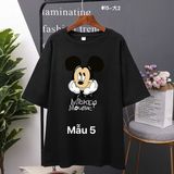 Áo Thun  HappyTee - Mẫu Áo Thun Họa Tiết Chuột Mickey Chất Cotton 100% Cao Cấp