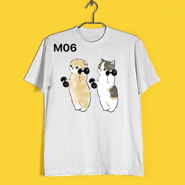 Áo Thun Nữ HappyTee - Mẫu Áo Thun Họa Tiết Mèo Đáng Yêu Chất Cotton 100% Cao Cấp