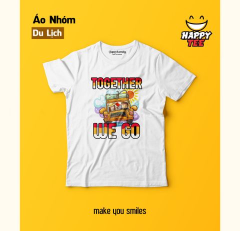 Áo đồng phục nhóm Together We Go xe Vàng