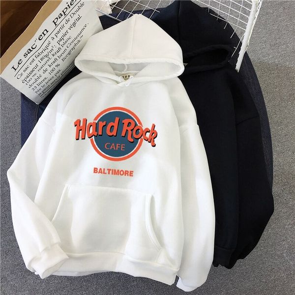 Áo Hoodie HappyTee - Mẫu Áo Hoodie Hard Rock Chất Cotton 100% Cao Cấp