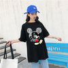 Áo Thun Nữ HappyTee - Mẫu Áo Thun Họa Tiết Mickey Mouse Chất Cotton 100% Cao Cấp