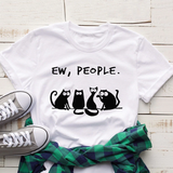 Áo Thun Nữ HappyTee - Mẫu Áo Thun Ew People Chất Cotton 100% Cao Cấp