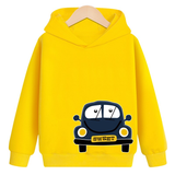 Áo Hoodie HappyTee - Mẫu Áo Hoodie Họa Tiết Xe Hơi Sweet Chất Cotton 100% Cao Cấp