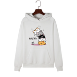 Áo Hoodie Nữ HappyTee - Mẫu Áo Hoodie Họa Tiết Mèo Con Chất Cotton 100% Cao Cấp