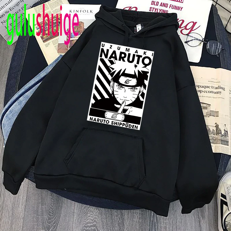 Áo Hoodie HappyTee Mẫu Áo Hoodie Họa Tiết Naruto Chất Cotton 100