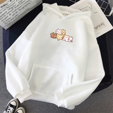 Áo Hoodie HappyTee - Mẫu Áo Hoodie Họa Tiết Những Chú Mèo Đáng Yêu Ngầu Chất Cotton 100% Cao Cấp