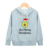 Áo Hoodie HappyTee - Mẫu Áo Hoodie Avo Merry Christmas Chất Cotton 100% Cao Cấp