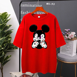 Áo Thun  HappyTee - Mẫu Áo Thun Họa Tiết Chuột Mickey Chất Cotton 100% Cao Cấp