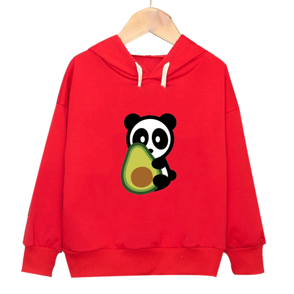 Áo Hoodie HappyTee - Mẫu Áo Hoodie Panda Bơ Đáng Yêu Chất Cotton 100% Cao Cấp