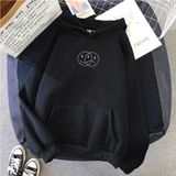 Áo Hoodie HappyTee - Mẫu Áo Hoodie Họa Tiết Mặt Buồn,Mặt Cười Chất Cotton 100% Cao Cấp