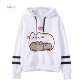 Áo Hoodie HappyTee - Mẫu Áo Hoodie Họa Tiết Mèo Mập Đáng Yêu Chất Cotton 100% Cao Cấp