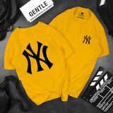 Áo Thun Nam HappyTee - Mẫu Áo Thun Biểu Tượng NY New York Yankess Chất Cotton 100% Cao Cấp