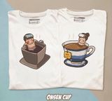 Áo Thun HappyTee - Mẫu Áo Thun Dành Cho Cặp Đôi Chất Cotton 100% Cao Cấp