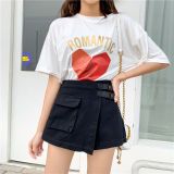 Áo Thun Nữ  HappyTee - Mẫu Áo Thun ROMANTIC Chất Cotton 100% Cao Cấp