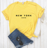Áo Thun HappyTee - Mẫu Áo ThunNEW YORK SOHO Chất Cotton 100% Cao Cấp