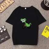 Áo Thun HappyTee - Mẫu Áo Thun In Họa Tiết Cá Sấu Chất Cotton 100% Cao Cấp