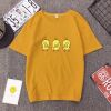 Áo Thun  HappyTee - Mẫu Áo Thun In Họa Tiết Những Chú Gà Con Đáng Yêu Chất Cotton 100% Cao Cấp