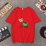 Áo Thun HappyTee - Mẫu Áo Thun In Họa Tiết Cá Sấu Chất Cotton 100% Cao Cấp