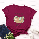 Áo Thun HappyTee - Mẫu Áo Thun WEEKEND PLANS NO PLAN Chất Cotton 100% Cao Cấp