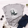 Áo Thun Nữ HappyTee - Mẫu Áo Thun Never give up on your dream keep sleeping Chất Cotton 100% Cao Cấp