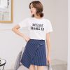 Áo Thun Nữ HappyTee - Mẫu Áo Thun WEEKS SEEMS TO Chất Cotton 100% Cao Cấp